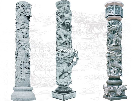 石雕龍柱雕刻廠講解龍柱的藝術(shù)價值